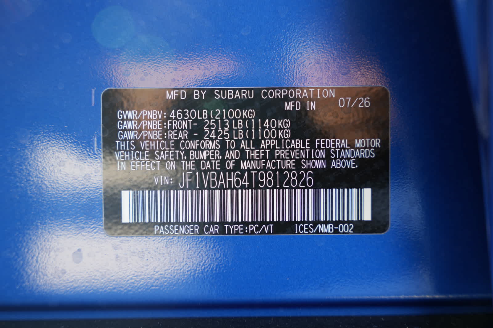 2026 Subaru WRX Premium