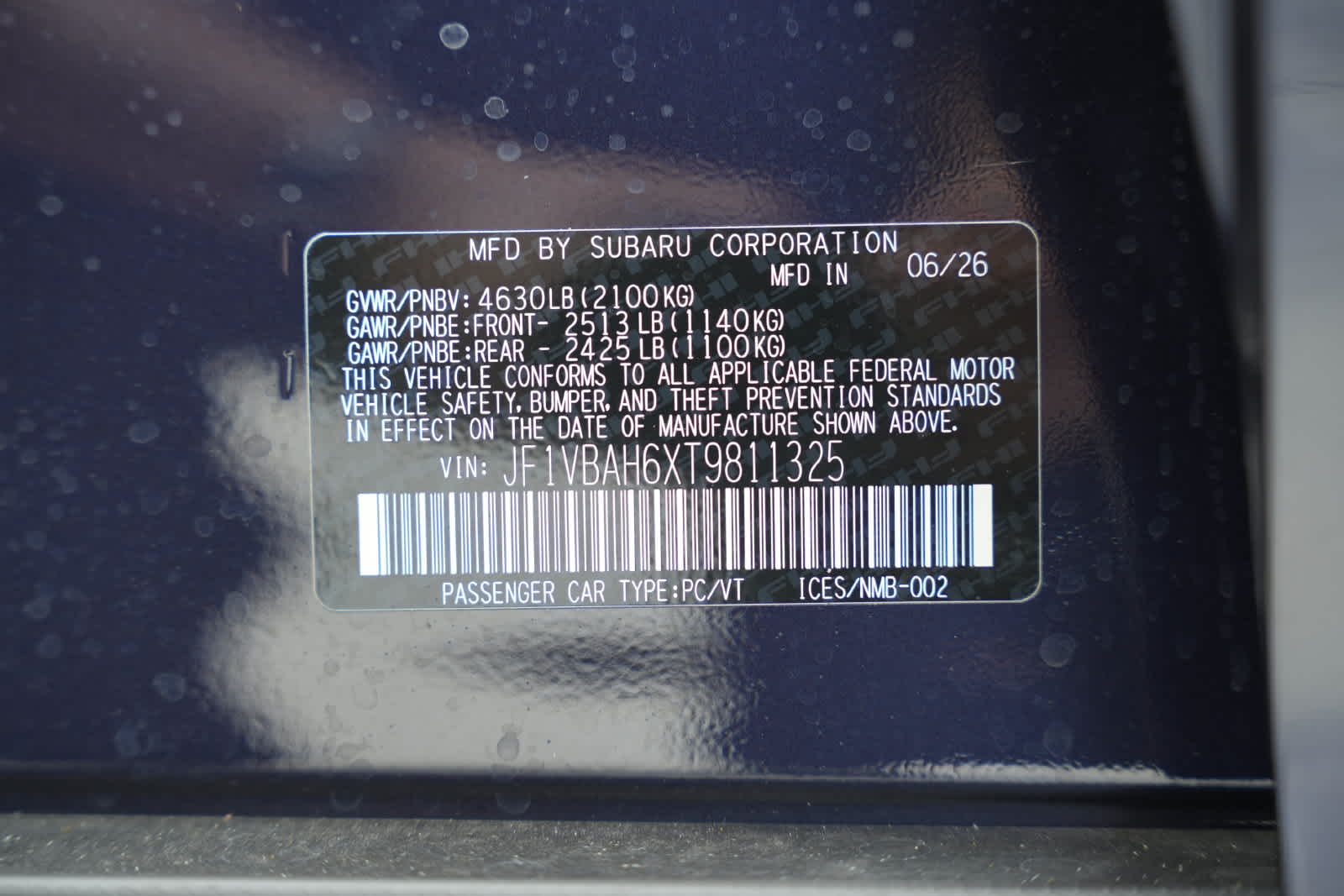 2026 Subaru WRX Premium