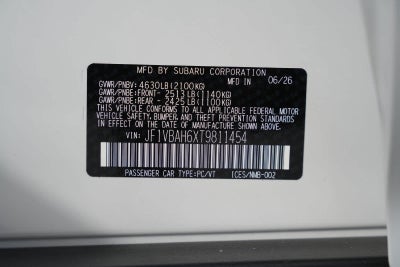 2026 Subaru WRX Premium