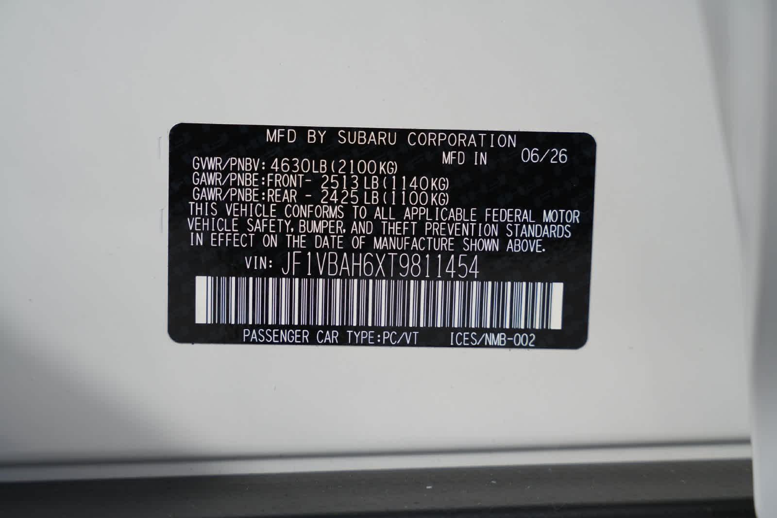 2026 Subaru WRX Premium