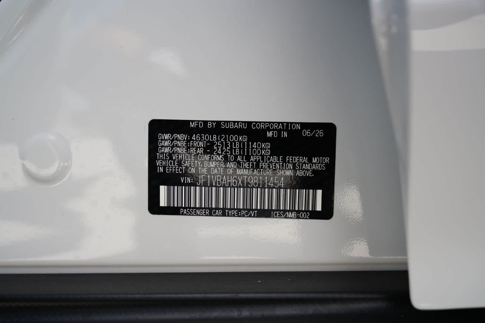 2026 Subaru WRX Premium