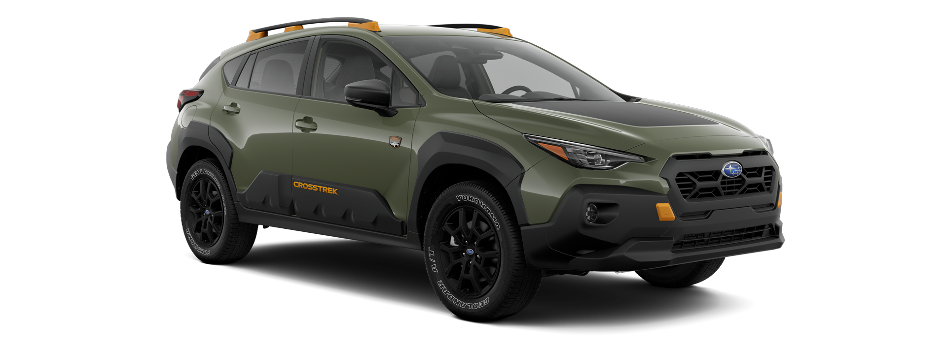 2025 Subaru Crosstrek Wilderness Shown in Alpine Green