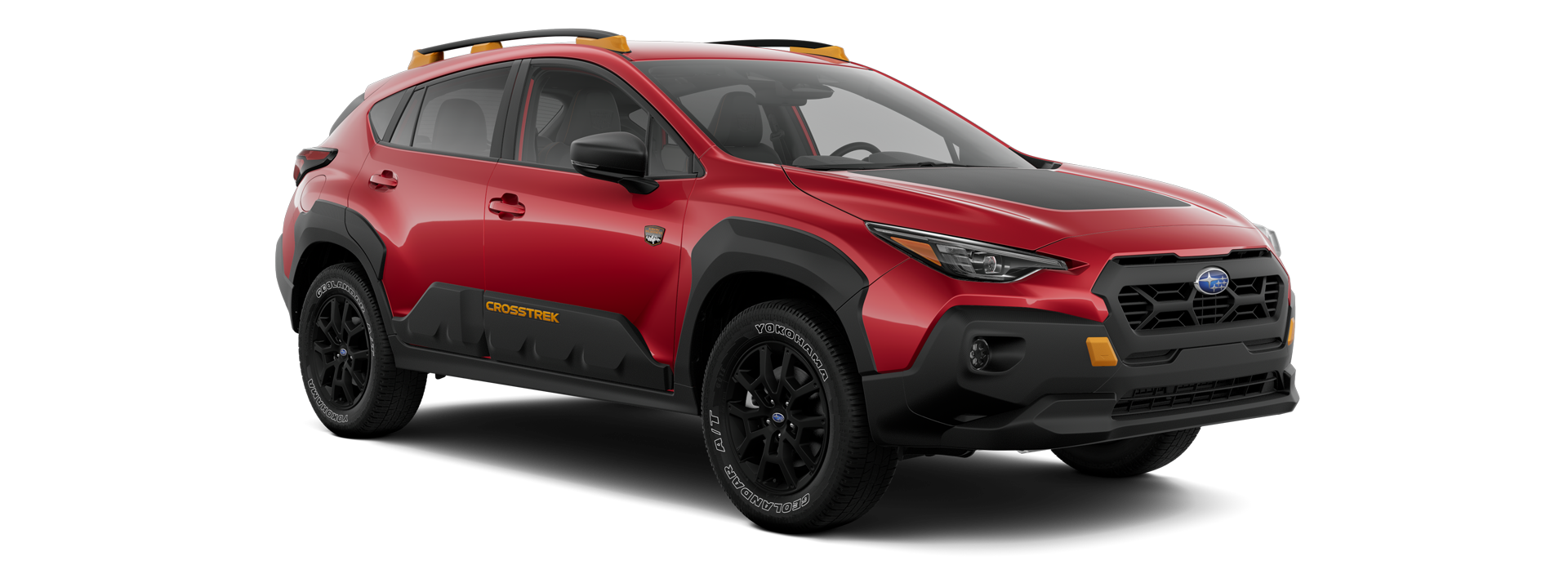 2025 Subaru Crosstrek Wilderness Shown in Lithium Red Pearl