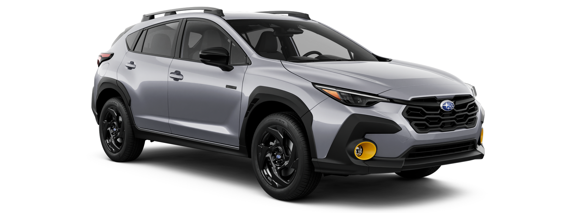 2026 Subaru Crosstrek Sport Hybrid Shown in Ice Silver Metallic