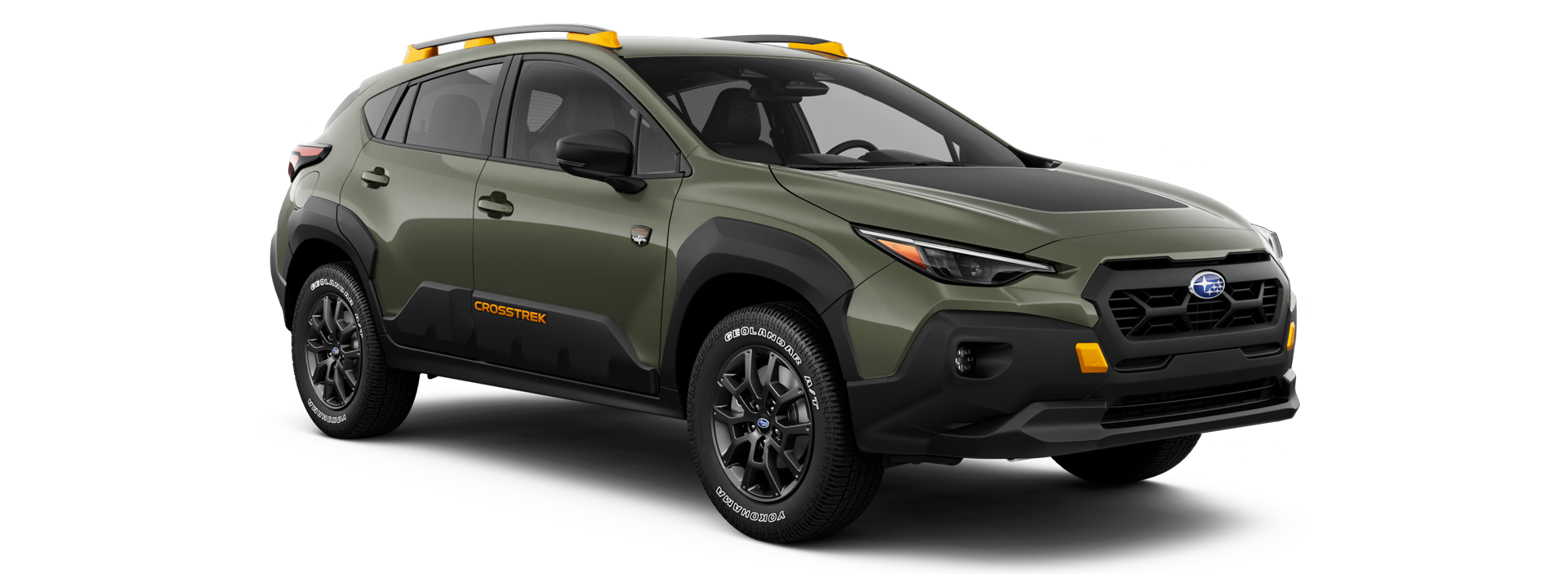 2026 Subaru Crosstrek Wilderness shown in Alpine Green