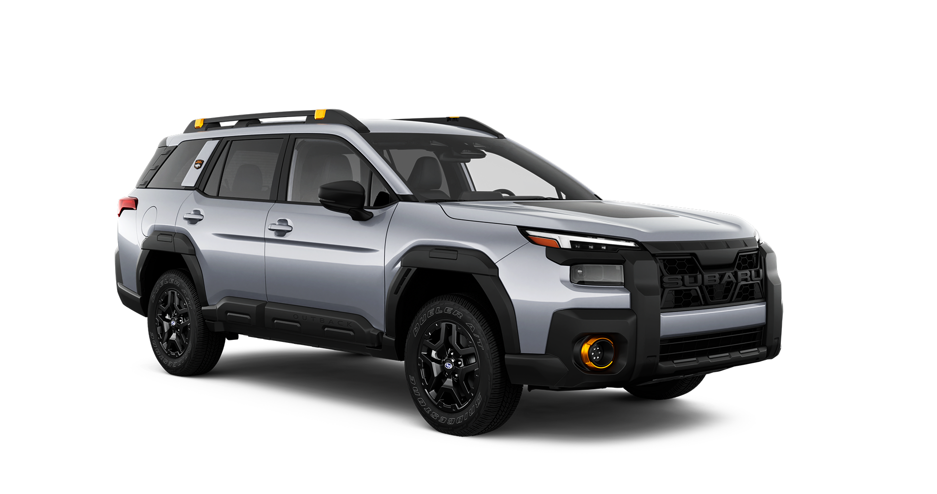 2026 Subaru Outback Wilderness Shown in Ice Silver Metallic
