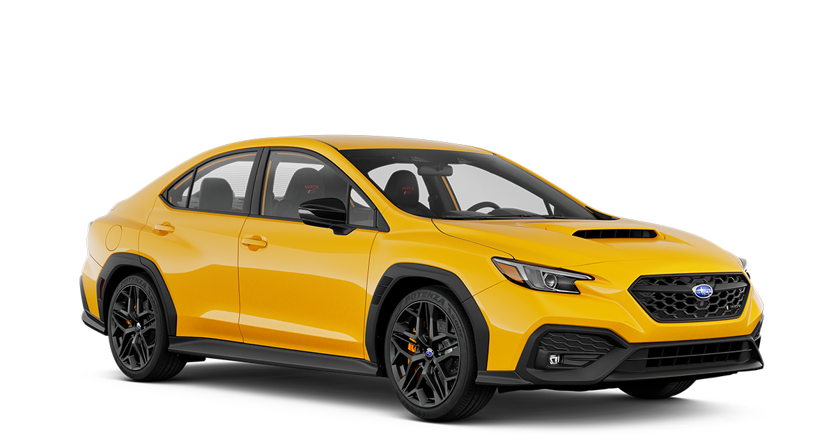2026 Subaru WRX Series.Yellow Shown