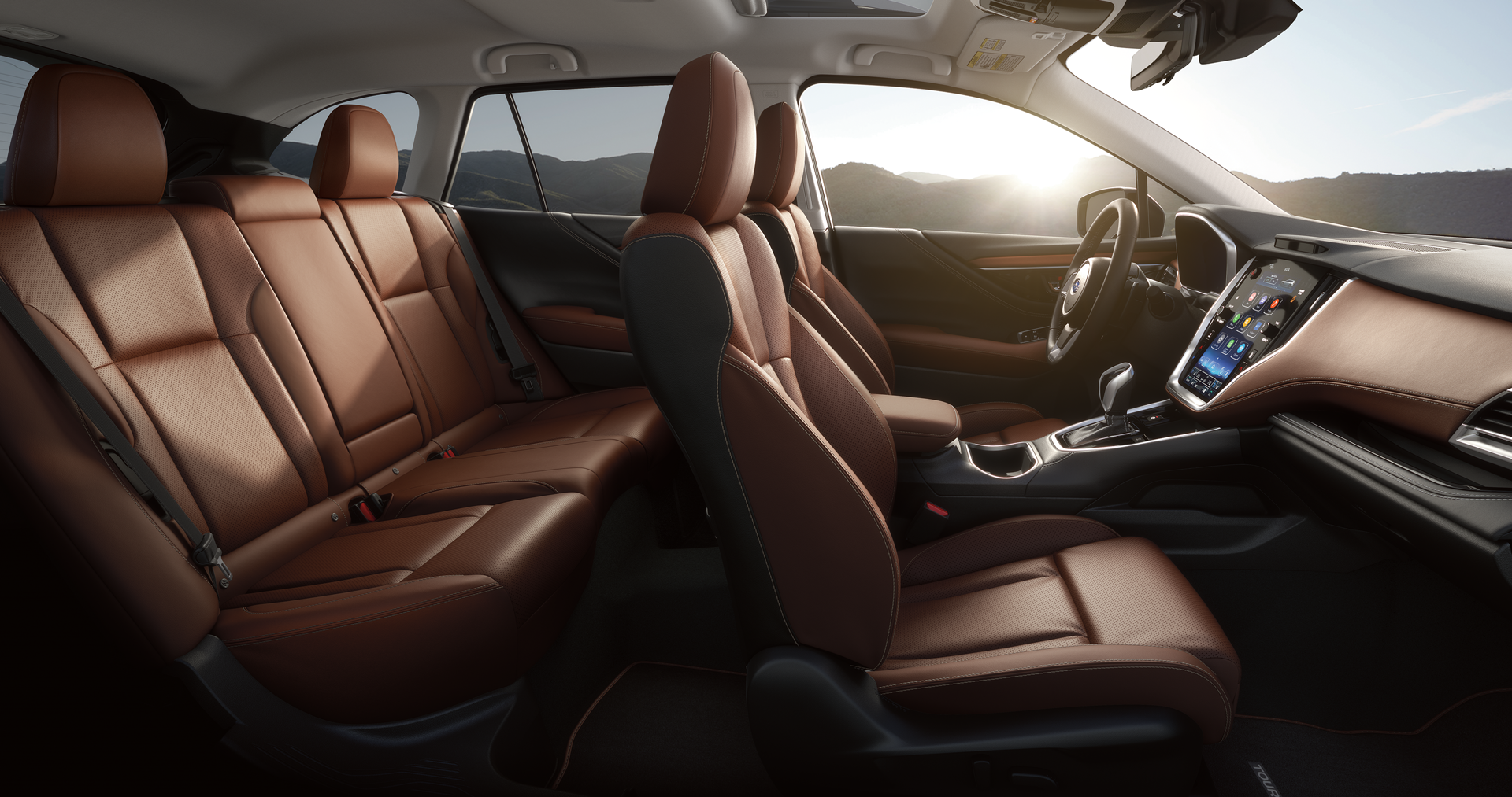 2025 Subaru Outback Touring XT in Java Brown Nappa Leather