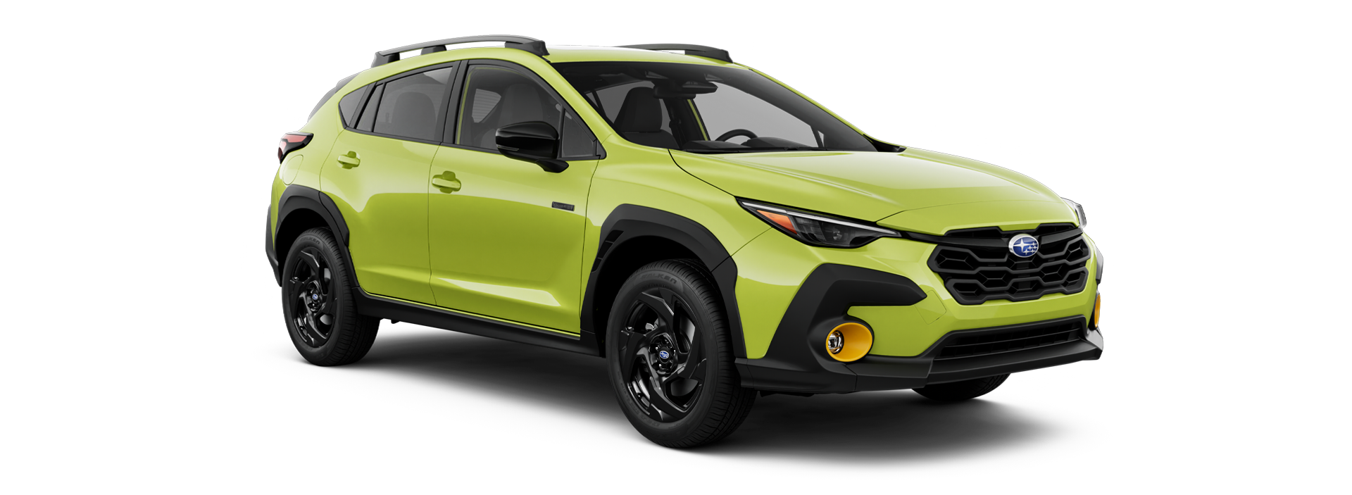 2026 Subaru Crosstrek Sport Hybrid Shown in Citron Yellow Pearl